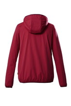 Killtec hiking jacket KOS 61 with hood (2 layers, PFC-free, very light) pink women